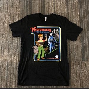 LAST CHANCE NWOT “Necromancy for Beginner’s” shirt